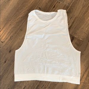 Lululemon white tank